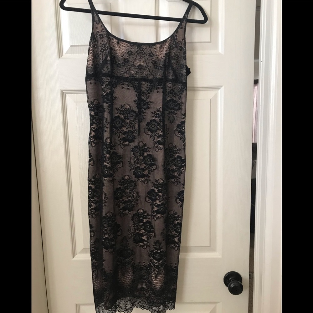 Black lace dress size 8